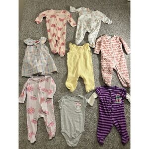 Large Lot Of Baby Girls‎ Size 6-9 Months Clothing Lot  EUC!